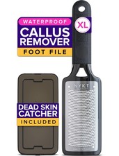 RUSTPROOF Foot File Callus Remover for Feet with Skin Catcher XL Size NYK1