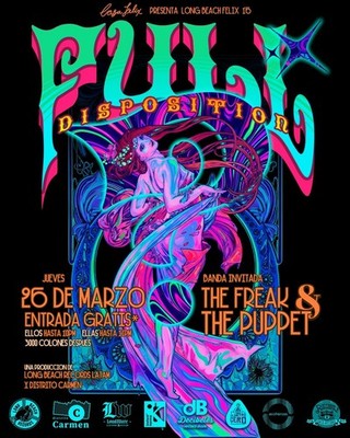 Felix Presents Disposition: Free Entry Night Poster