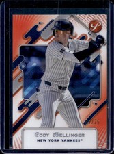 2025 Topps Pristine Cody Bellinger Orange Refractor #/25 Yankees