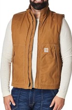 Carhartt Fire-Resistant FR Quick Duck vest durable L Measurements Pics Read