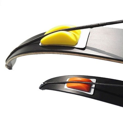 2 Stück Recurvebogen Limbsaver Weichgummi Bogen Extremität Vibrationsdämpfer