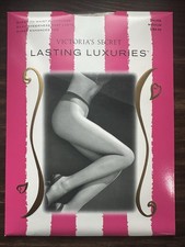 Victoria's Secret Lasting Luxuries Nude Pantyhose Sz M MEDIUM - Vintage NEW