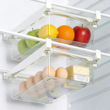 Fridge Drawer Organizer 2 Pack, Fridge Organizers and Storage | Deli Drawer for