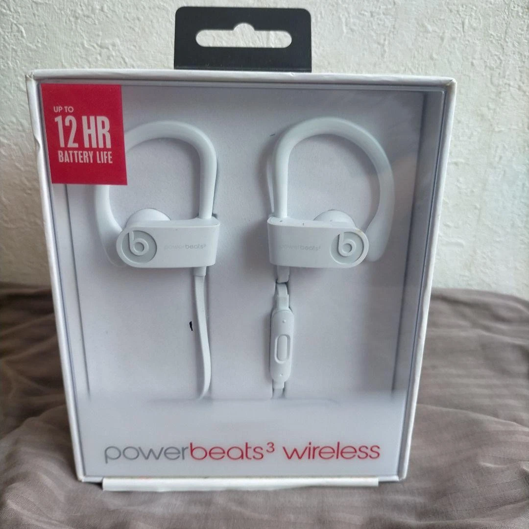 Beats by Dr. Dre Powerbeats 3 White Headphones for Sale | Shop New