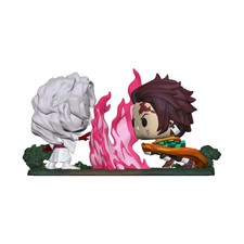 Figura Funko Pop Moment Animacion Demon Slayer Kimetsu No Yaiba Tanjiro Vs Rui