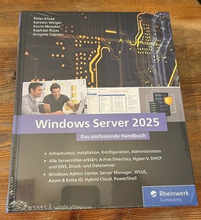 Rheinwerk Windows Server 2025 Das Umfassende Handbuch (noch eingeschweißt)
