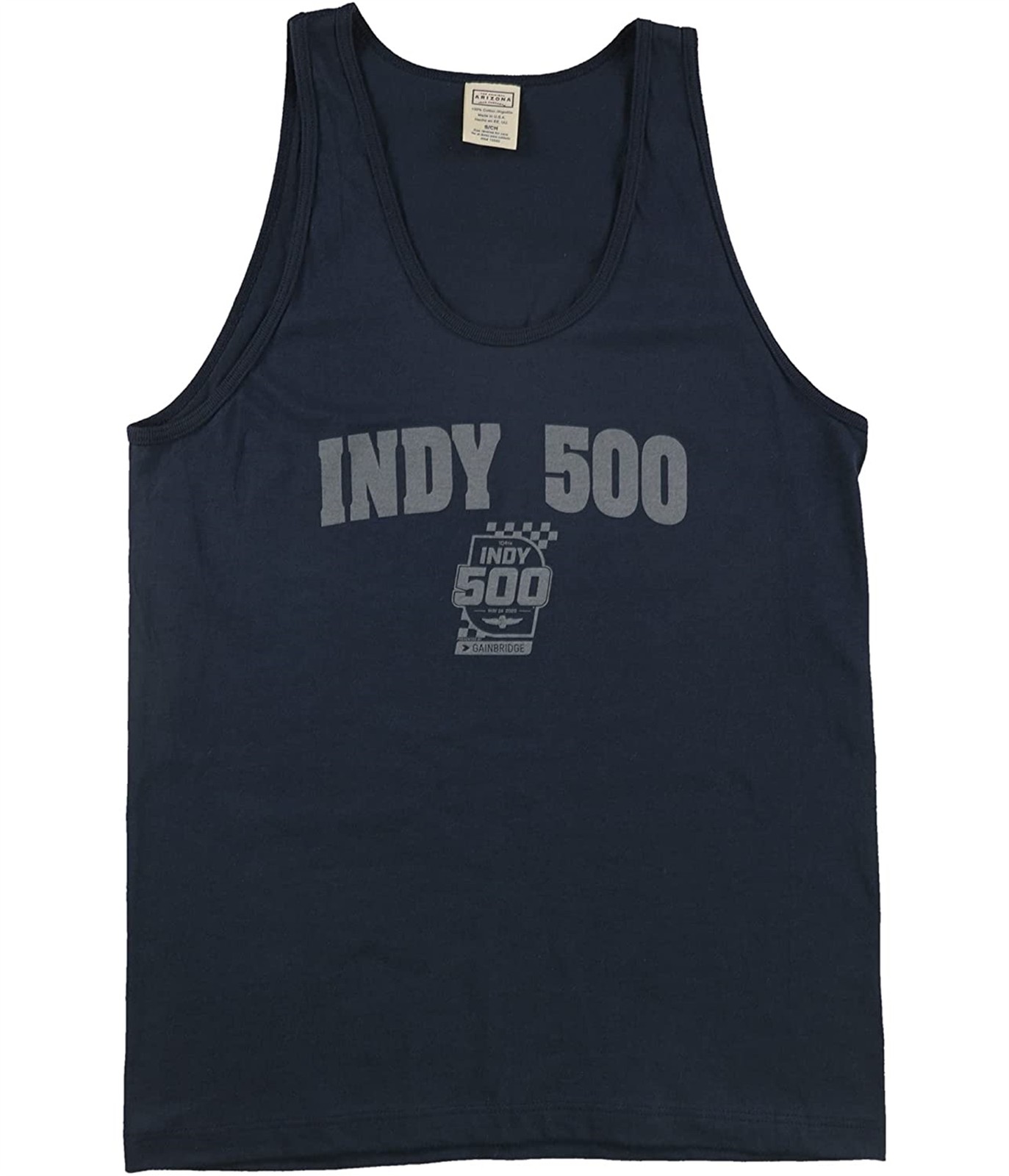 Мужская майка Arizona Jean Co без рукавов Indy 500 темно-синий S 897100113642 4090₽