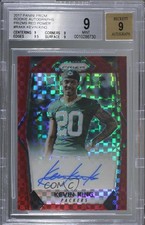 2017 Panini Prizm Rookie Red Power 10/49 Kevin King #RA-KK BGS 9 MINT Auto 8p8