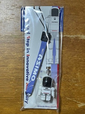 HONDA ASIMO mobile strap with figure