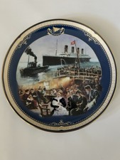 Plato de coleccionista Titanic: “Emigrants Hope” #16