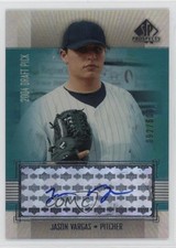 2004 SP Prospects Auto Draft Picks 92/600 Jason Vargas #343 Auto 13l2