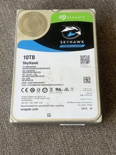 Seagate SkyHawk 10TB 3.5in SATA HDD Not Tested Surveillance Drive Used
