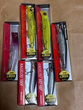 Megabass Kagelou 6 Lure Set including Original Colors Fresh Unopened