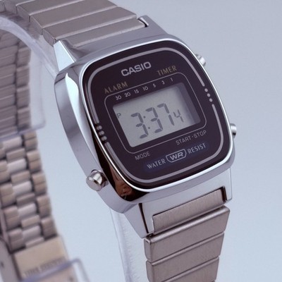 CASIO LA670W Casio Collection Women's Watch Silver 23.9mm