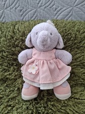 RARE VINTAGE MOTHERCARE HUMPHREYS CORNER LOTTIE IN PINK DRESS & BOOTS  7" SPOTS