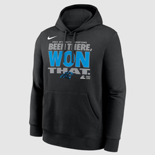 Carolina Panther 2025 Nfc South Division Champions Locker Room Reprint Hoodie