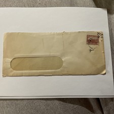 Ancienne couverture de Port Au Prince Haïti avec timbre 10 Cestimes