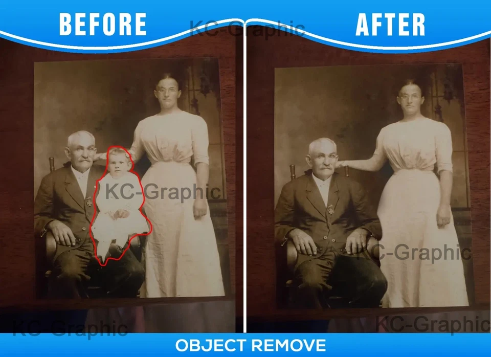 Graphic Photo Editing Service Background Object Removal Watermark Removal - Image 2 of 4