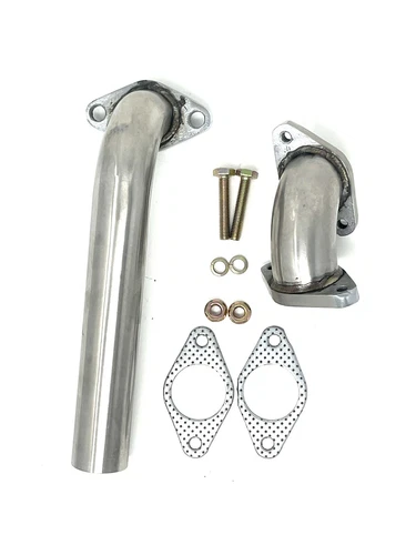 Universal Stainless Steel Dump Pipe & Adaptor for 35/38MM External Wastegate Kit - Bild 6 von 16