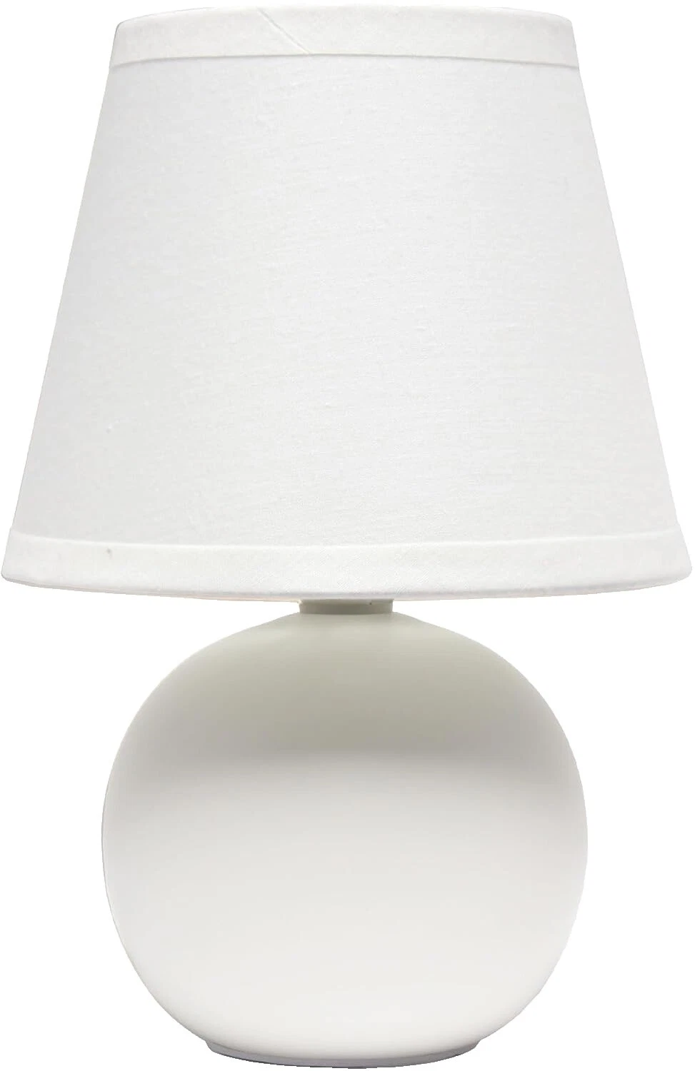 White Ceramic Traditional Lamps