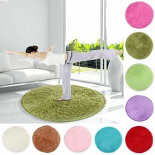 Circular Round Circles Non Slip Machine Washable Floor Small Rugs Mat Gift uk