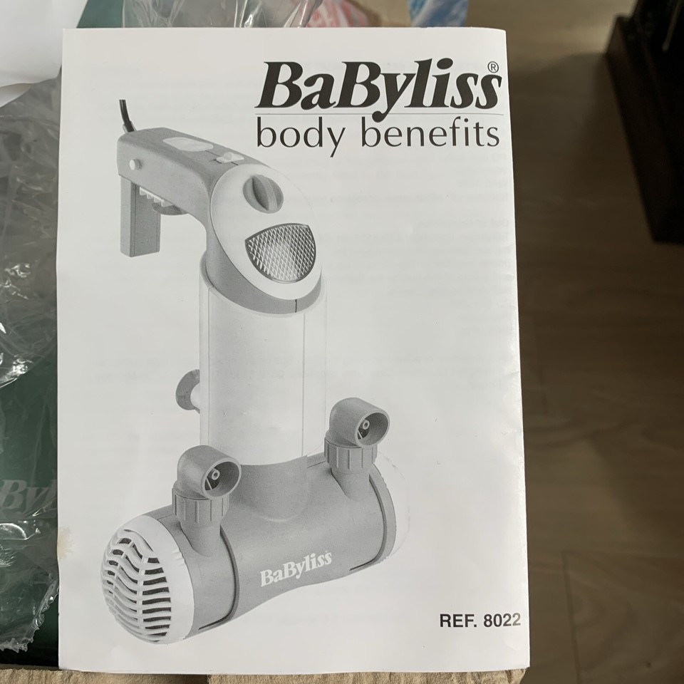 BaByliss Body Benefits Bath Spa Therapy w/ Attachments, Boxed, Water