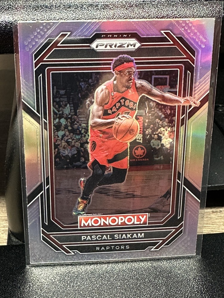 2022-23 Panini Prizm Monopoly Prizm Silver Pascal Siakam Toronto Raptors #82