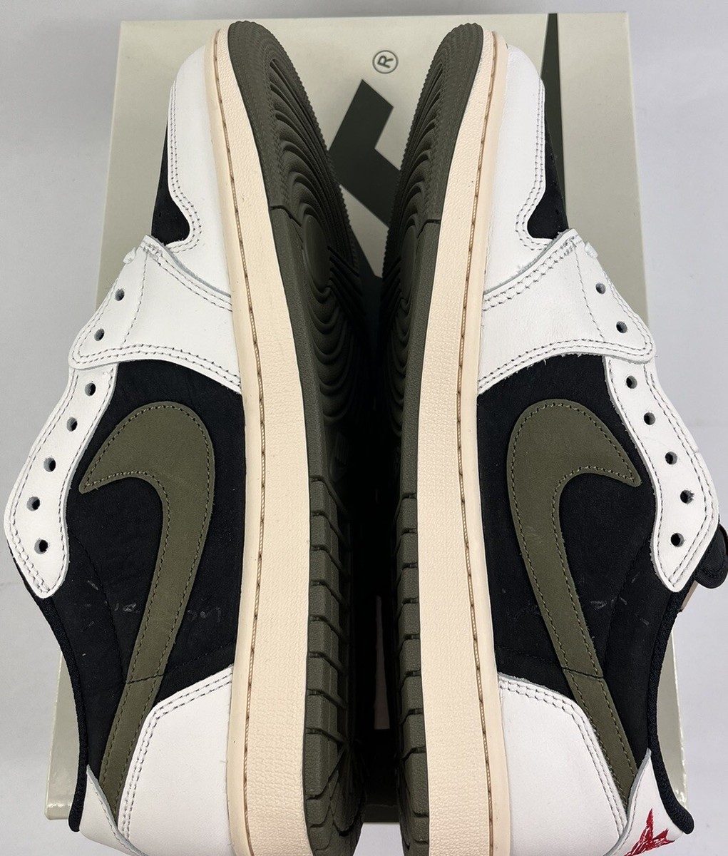 Nike Jordan 1 Low Cactus Jack Travis Scott Sneakers Olive Nike Jordan 1 Low Cactus Jack Travis Scott Sneakers Olive
