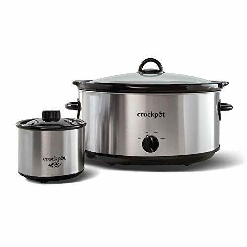 Crock-Pot SCV800-B - 8-Quart Oval Manual Slow Cooker - Black