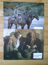 BUTCH CASSIDY ET LE KID -REDFORD-NEWMAN 2 photos originales cinéma F:22x28 1969