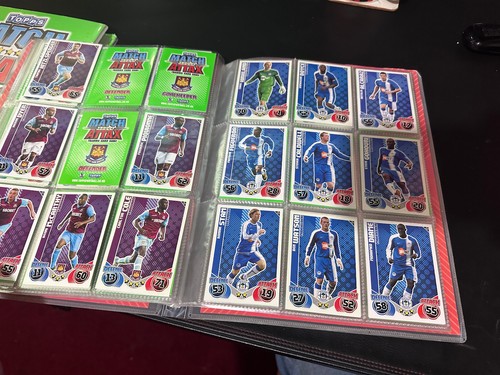10/11 Topps Match Attax Premier league Trading card Binder With 302 Cards - Picture 20 of 23