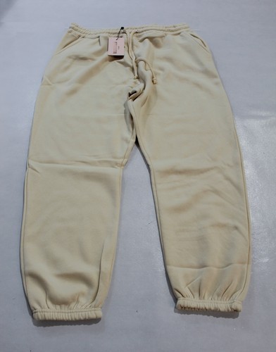 Oversized-Fit Branded Joggers TW1 Tan 
