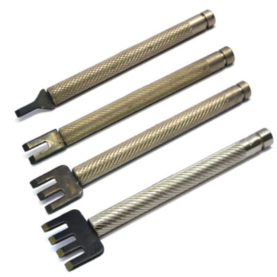 C.S Osborne Leder Riemen/Nähmeißel 1, 2, 3 & 4 Zinken 1/8'' oder 3/32''