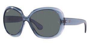 Ray Ban Jackie Ohh II RB 4098 659281 Transparent Blue / Grey Polar Sunglasses - Click1Get2 Hot Best Offers