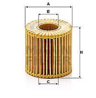 HU 7019 Z Mann-Filter ÖLfilter FüR Lexus, Lotus, Subaru, Toyota