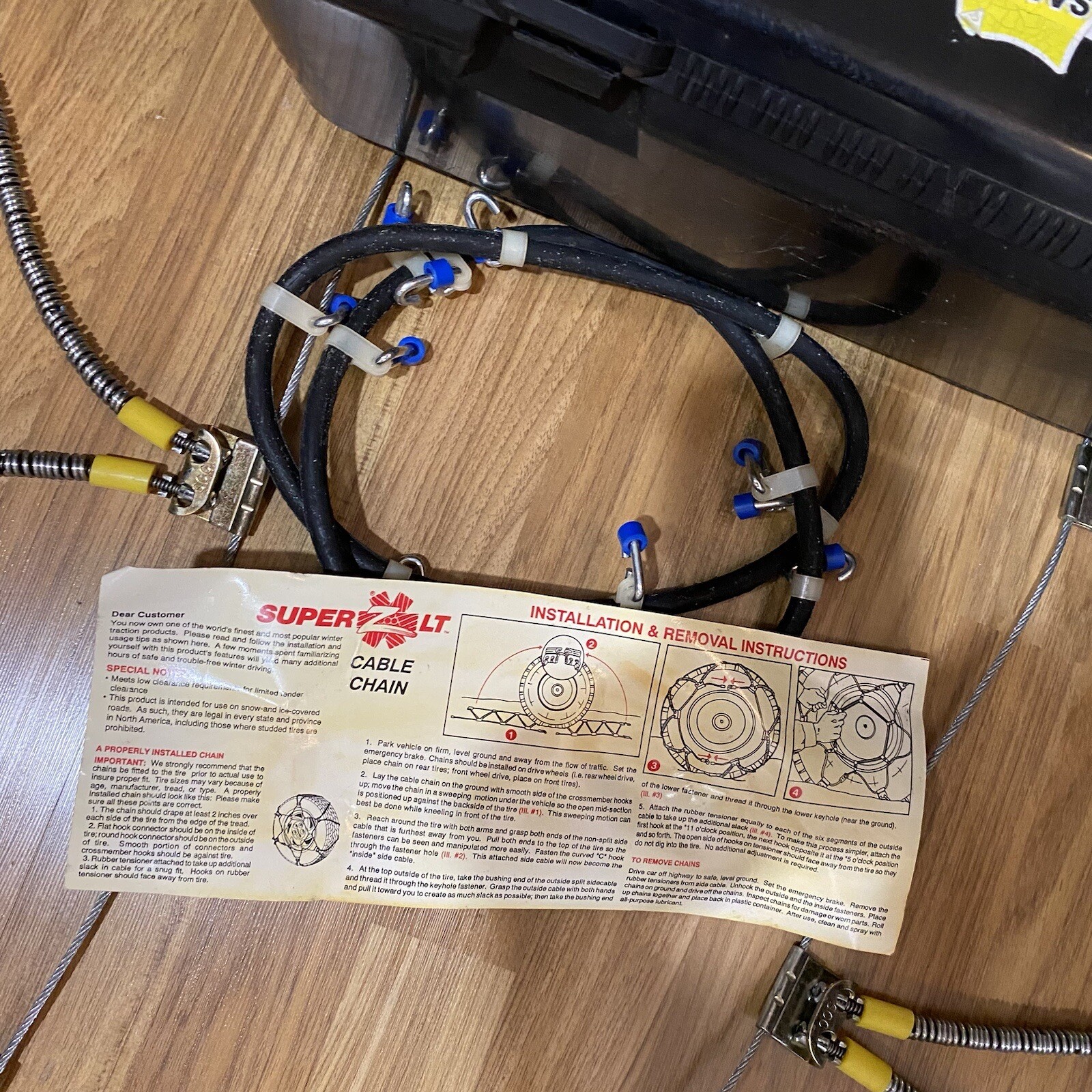 Security Chain ZT735 Super Z LT Light Truck and SUV Tire Traction