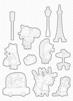 My Favorite Things Die-namics ''Travel Buddies'' | Stanzschablone | Stanze | Craft
