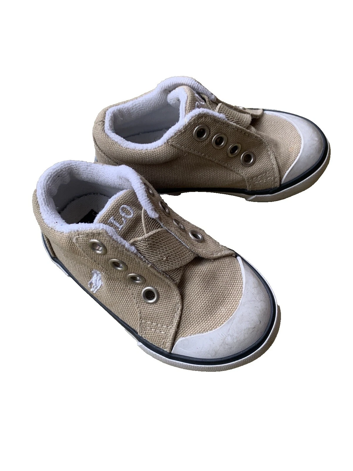 Nos Polo Ralph Lauren Marrón 5 Zapatos de Bebé Zapatos