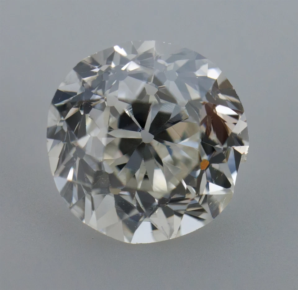 GIA Natural Loose Diamond Old European Brilliant 0.40ct SI2 I VTG Antique Cut - Image 3 of 4