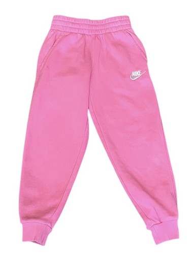 Nike Sportswear Club Fleece Big Kids' Joggers Pink Style FD3008 Girls Size XS