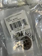 Lot Of 15 Pieces Top Knobs M1915 Charlotte Pull 4” Polished ChromeCabinet Knobs