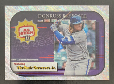 2020 Panini Donruss As Seen On TV #AS-6 Vladimir Guerrero Jr. Vector Parallel