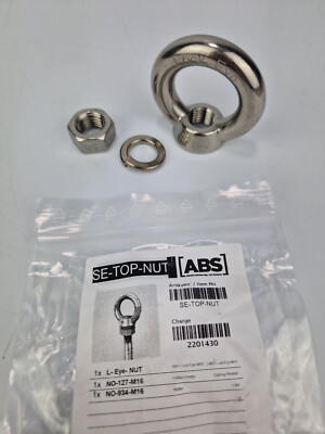 ABS Safety Befestigungsset Lock III/X SE-TOP-NUT für obere Befestigung