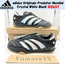 adidas Originals Predator Mundial Crystal White Black IH2657 Men's Size