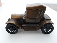 Metal coin bank 1900 Buick coupe Falls Savings Stow Tallmadge Oh 1974 Banthrico