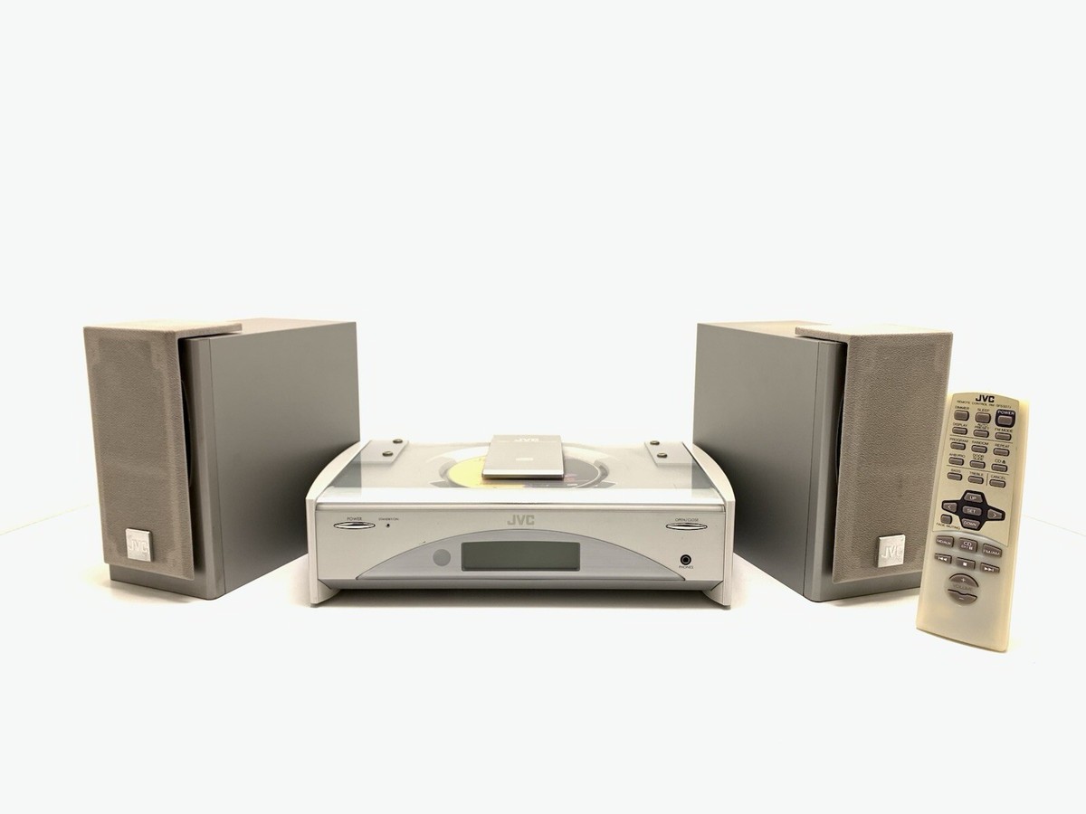 JVC FS-SD5 Vintage CD Player Mini Componet System Remote Control
