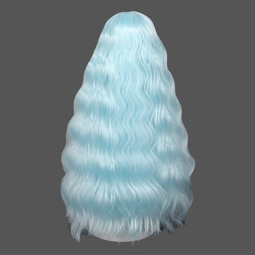 Peluca de pelo largo rizado para muñecas Yutotue para muñeca BJD muñeca de moda juguete hágalo usted mismo - Imagen 30 de 48