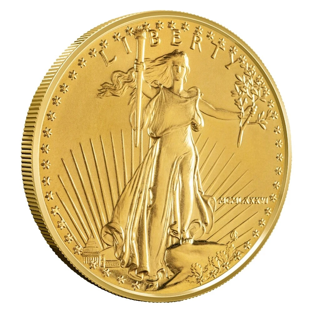 Sin certificación American Eagle 1oz monedas de lingotes de oro