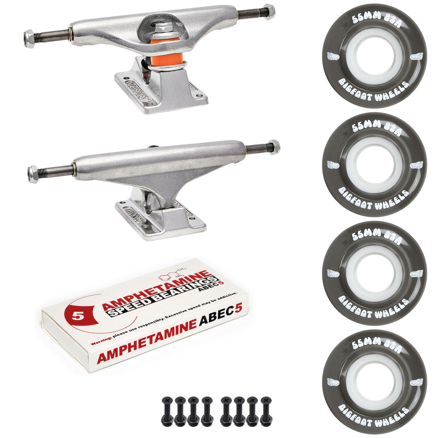 83a Cruiser Wheels Package Abec 5 Bearings