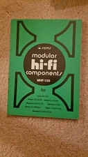 SAMS Photofact ™ MODULAR HI FI Component MHF-135 Service Manual 1979, Marantz
